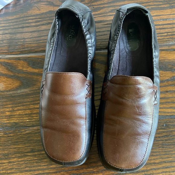 1803 Black and Brown Leather shoe - Picture 1 of 4
